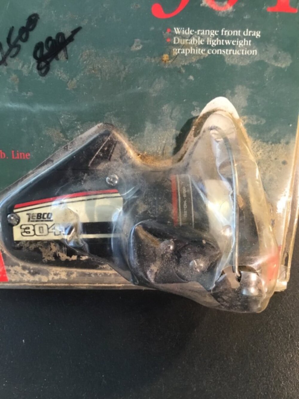 Zebco 304 Spinning Reel 8lbs Line - Vintage Sealed in Package==ALL ORIGINAL== - Picture 3 of 12